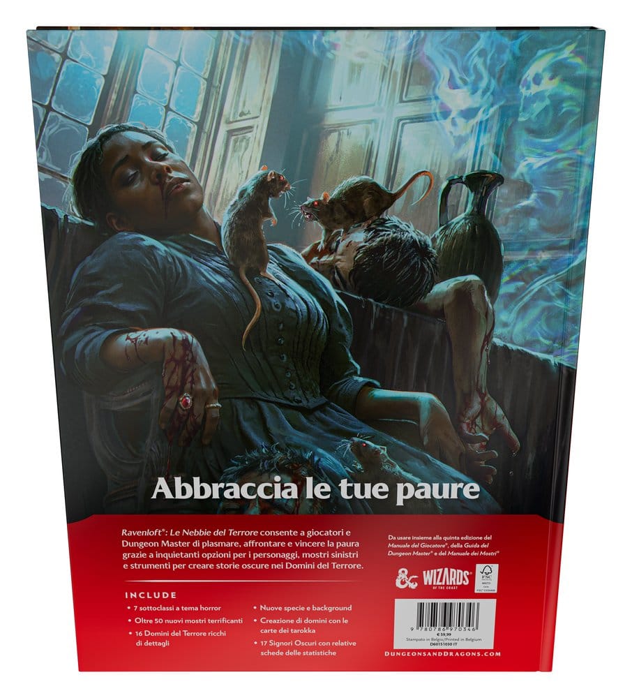 Dungeons & Dragons Ravenloft: Le Nebbie del Terrore - Libro in Italiano, Wizards of the Coast