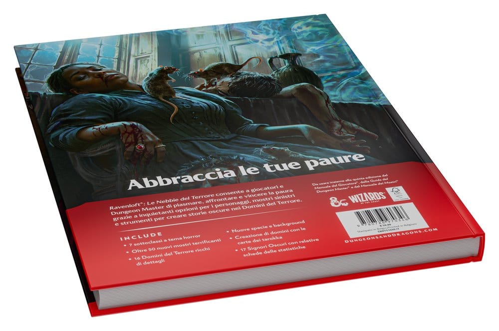Dungeons & Dragons Ravenloft: Le Nebbie del Terrore - Libro in Italiano, Wizards of the Coast