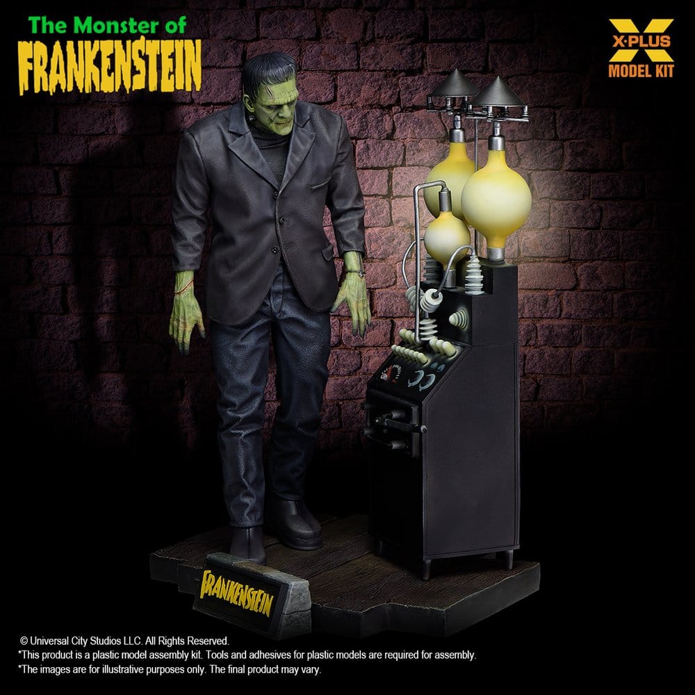 Modellino in plastica Frankenstein 1/8 Il Mostro di Frankenstein 27 cm X-Plus