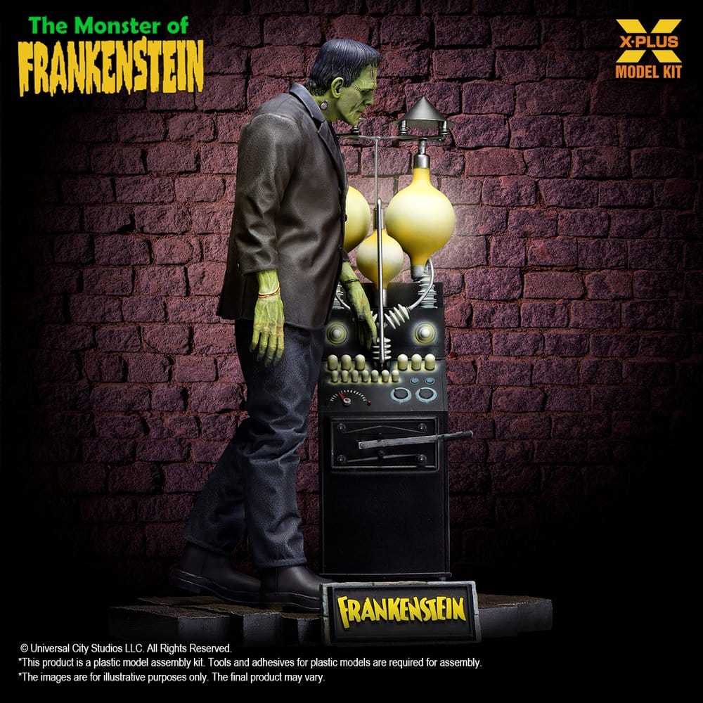 Modellino in plastica Frankenstein 1/8 Il Mostro di Frankenstein 27 cm X-Plus