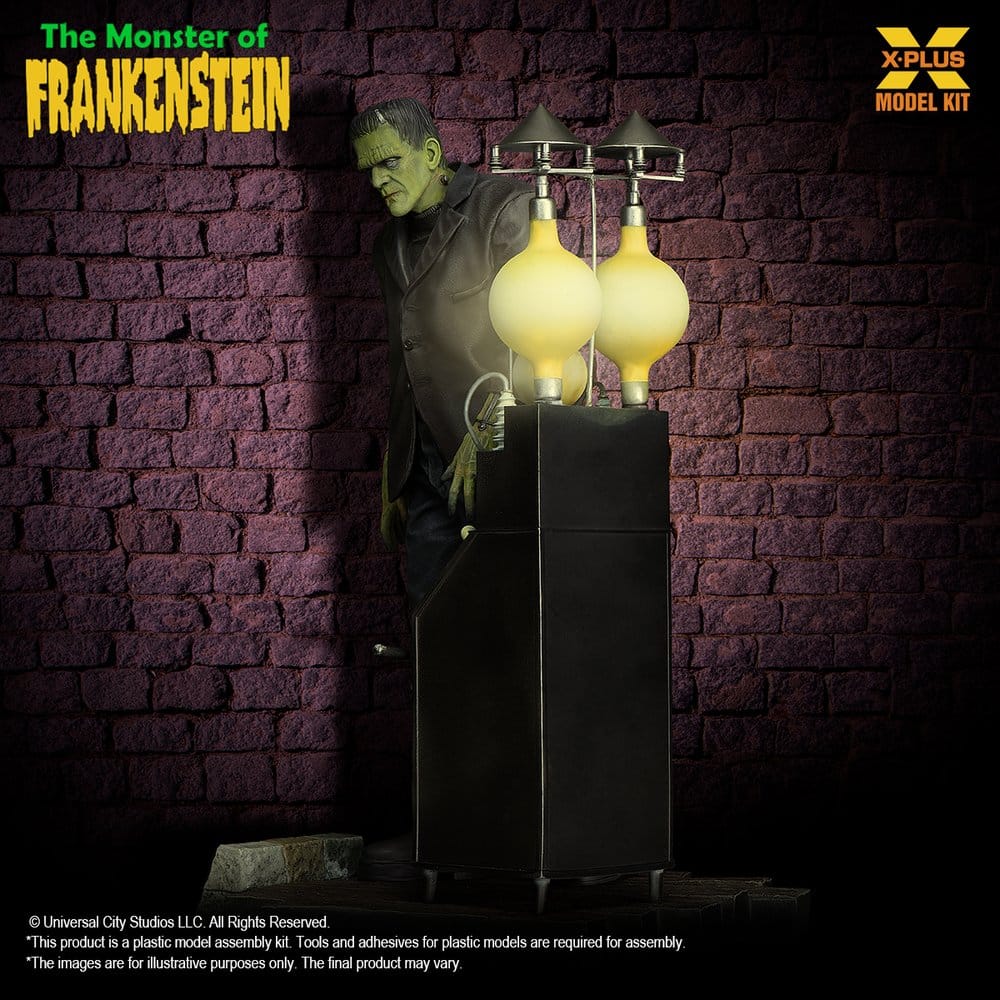 Modellino in plastica Frankenstein 1/8 Il Mostro di Frankenstein 27 cm X-Plus