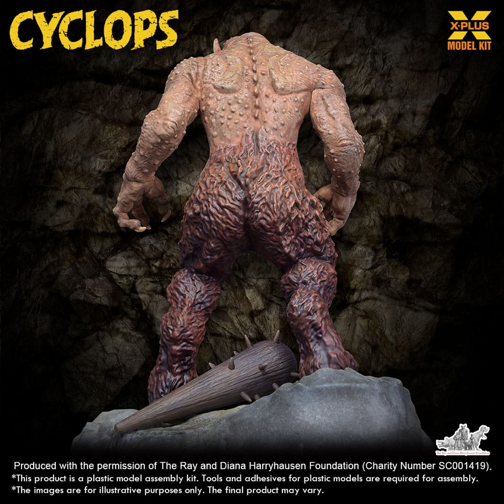 Ciclope Model Kit in Plastica 1/72 - Confezione Rinnovata 23 cm - X-Plus
