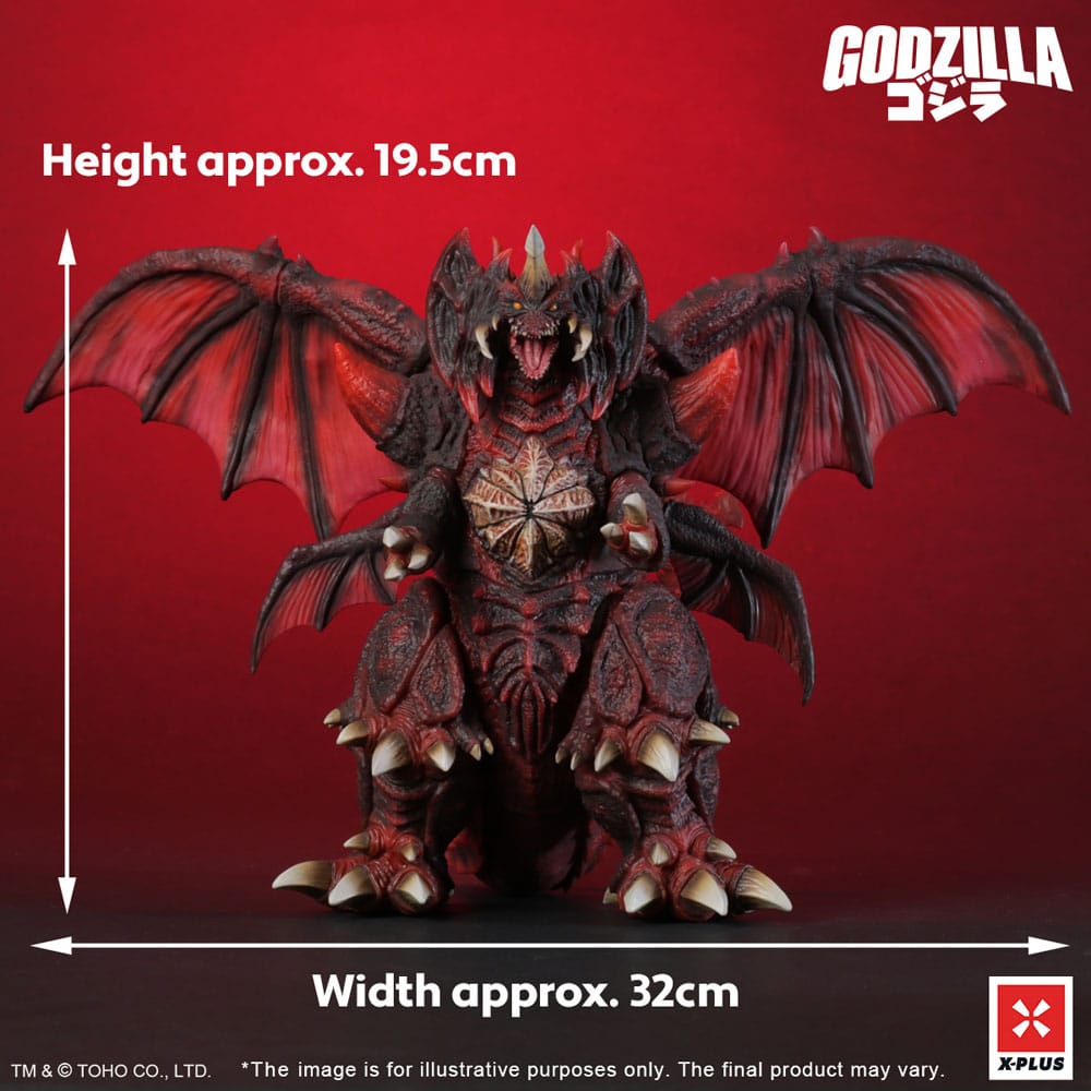 Godzilla vs. Destoroyah Statua in PVC Destoroyah Versione Standard 20 cm Toho Kaiju Wars Series X-Plus