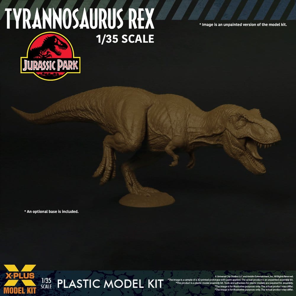 Jurassic Park Modellino in Plastica 1/35 Tyrannosaurus Rex 42 cm X-Plus