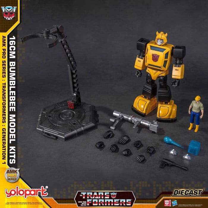 Transformers: Generation One AMK PRO Series Modellino in Plastica Bumblebee 16 cm – Yolopark