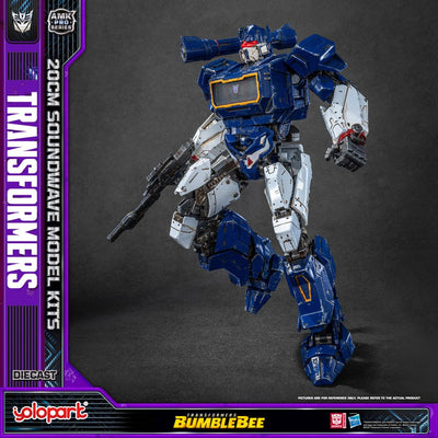 Transformers: Bumblebee - Model Kit Soundwave (Versione Oversea) 20 cm - Yolopark