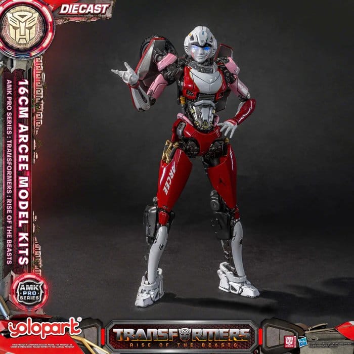 Transformers: Il Risveglio delle Bestie AMK Pro Series Model Kit Arcee 15 cm Yolopark