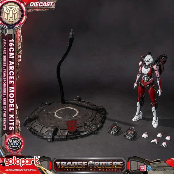 Transformers: Il Risveglio delle Bestie AMK Pro Series Model Kit Arcee 15 cm Yolopark