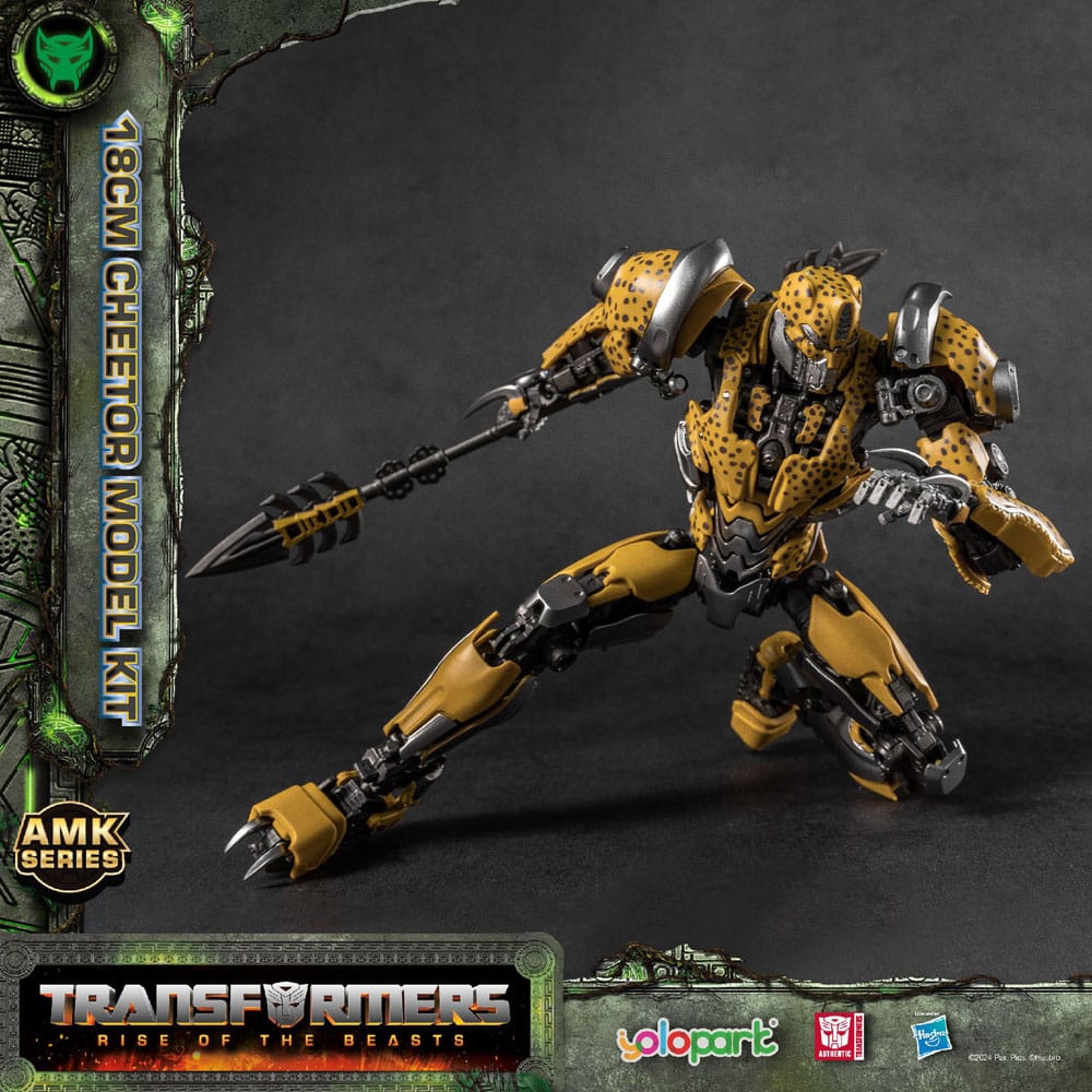 Transformers: Rise of the Beasts - Modellino in plastica Cheetor 22 cm Yolopark