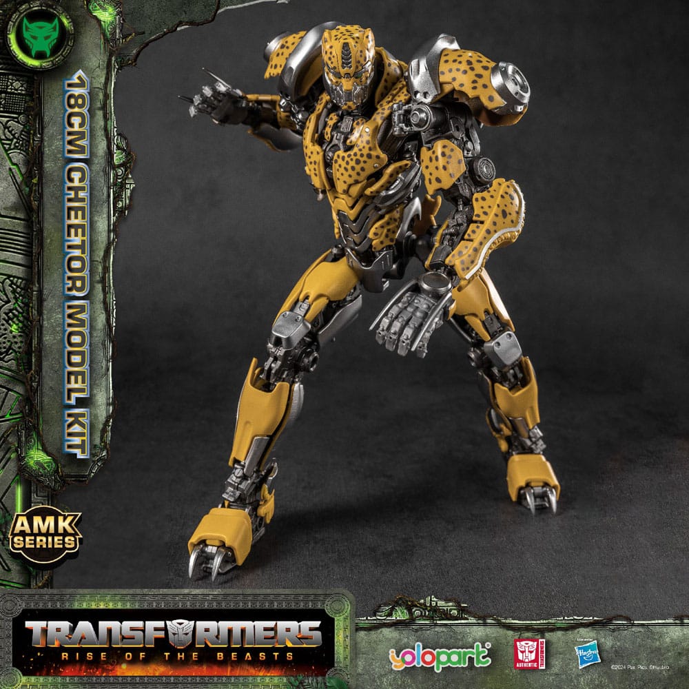 Transformers: Rise of the Beasts - Modellino in plastica Cheetor 22 cm Yolopark