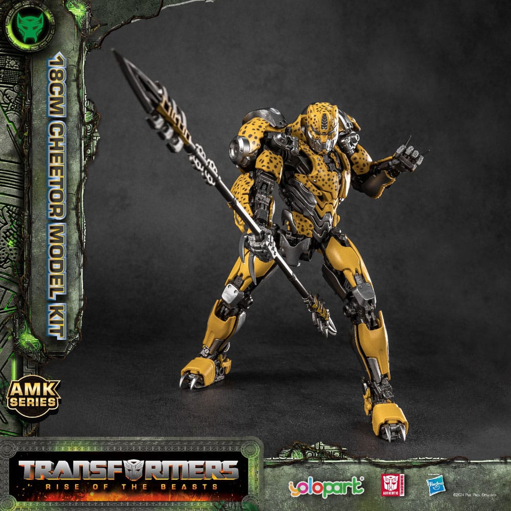 Transformers: Rise of the Beasts - Modellino in plastica Cheetor 22 cm Yolopark