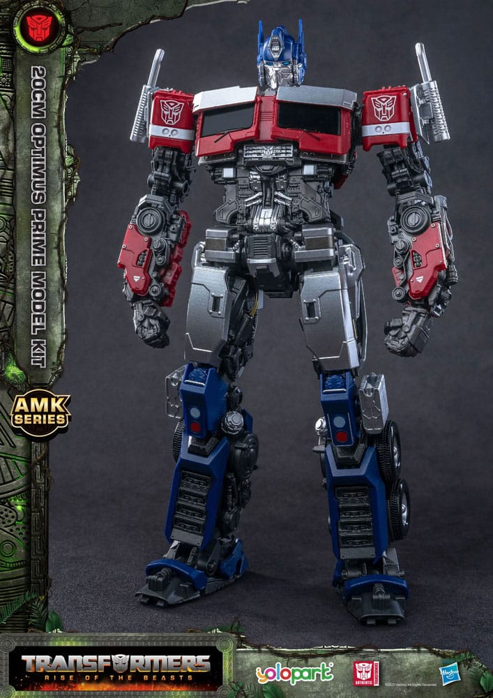 Transformers: Rise of the Beasts AMK Series Modellino in Plastica Optimus Prime 20 cm Yolopark