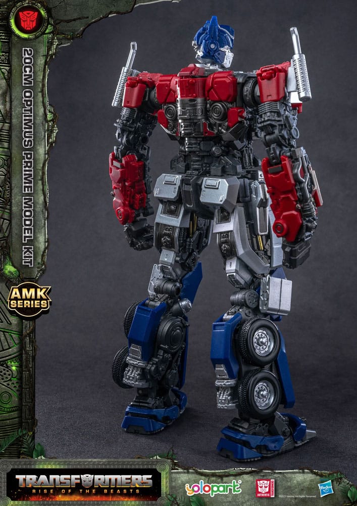 Transformers: Rise of the Beasts AMK Series Modellino in Plastica Optimus Prime 20 cm Yolopark