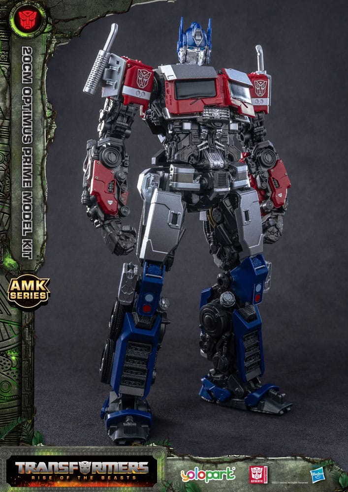 Transformers: Rise of the Beasts AMK Series Modellino in Plastica Optimus Prime 20 cm Yolopark