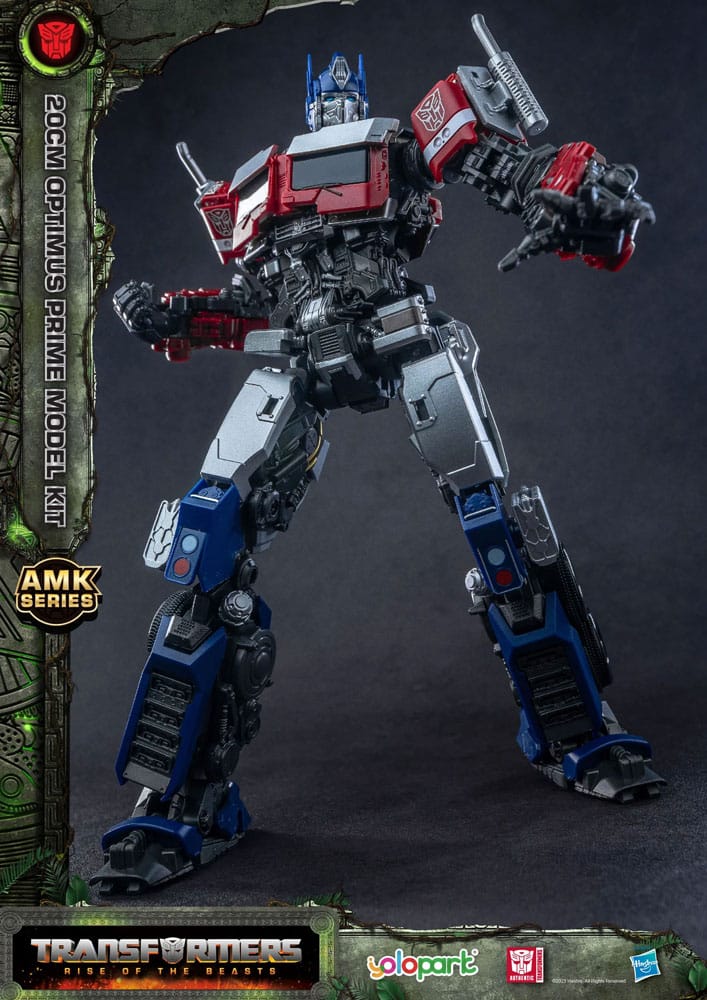 Transformers: Rise of the Beasts AMK Series Modellino in Plastica Optimus Prime 20 cm Yolopark
