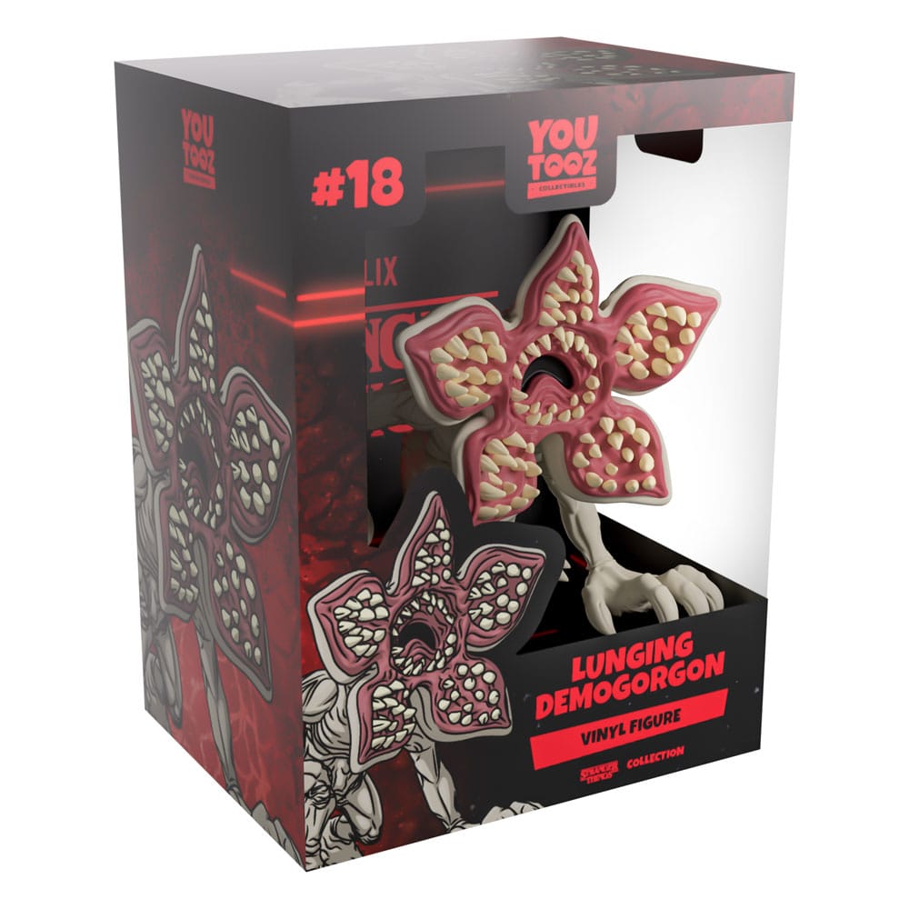 Statua Stranger Things Demogorgone in attacco 10 cm Youtooz