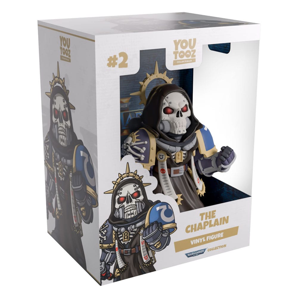 Statua Space Marine 2 The Chaplain di Youtooz, 13 cm
