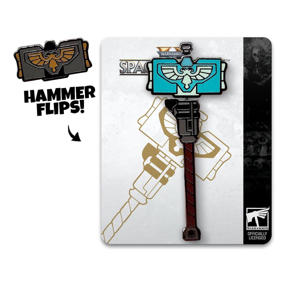 Spilla Space Marine 2 Martello Tonante 5 cm Youtooz
