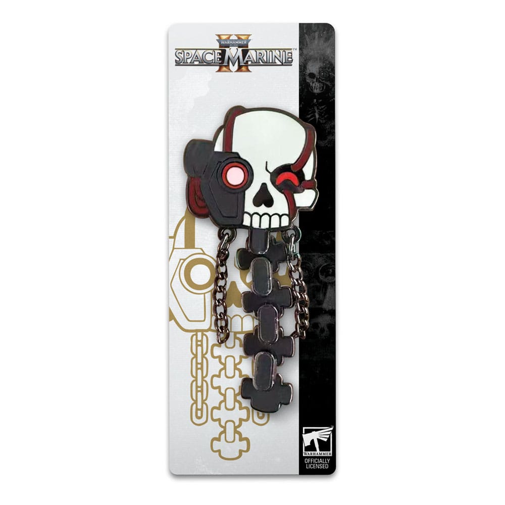 Spilla Servo Skull Space Marine 2 di Youtooz, 5 cm