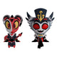 Helluva Boss Statue in Vinile Blitzo & Stolas Monitor Buddiez Youtooz