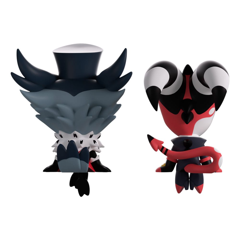 Helluva Boss Statue in Vinile Blitzo & Stolas Monitor Buddiez Youtooz