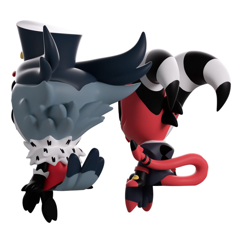 Helluva Boss Statue in Vinile Blitzo & Stolas Monitor Buddiez Youtooz