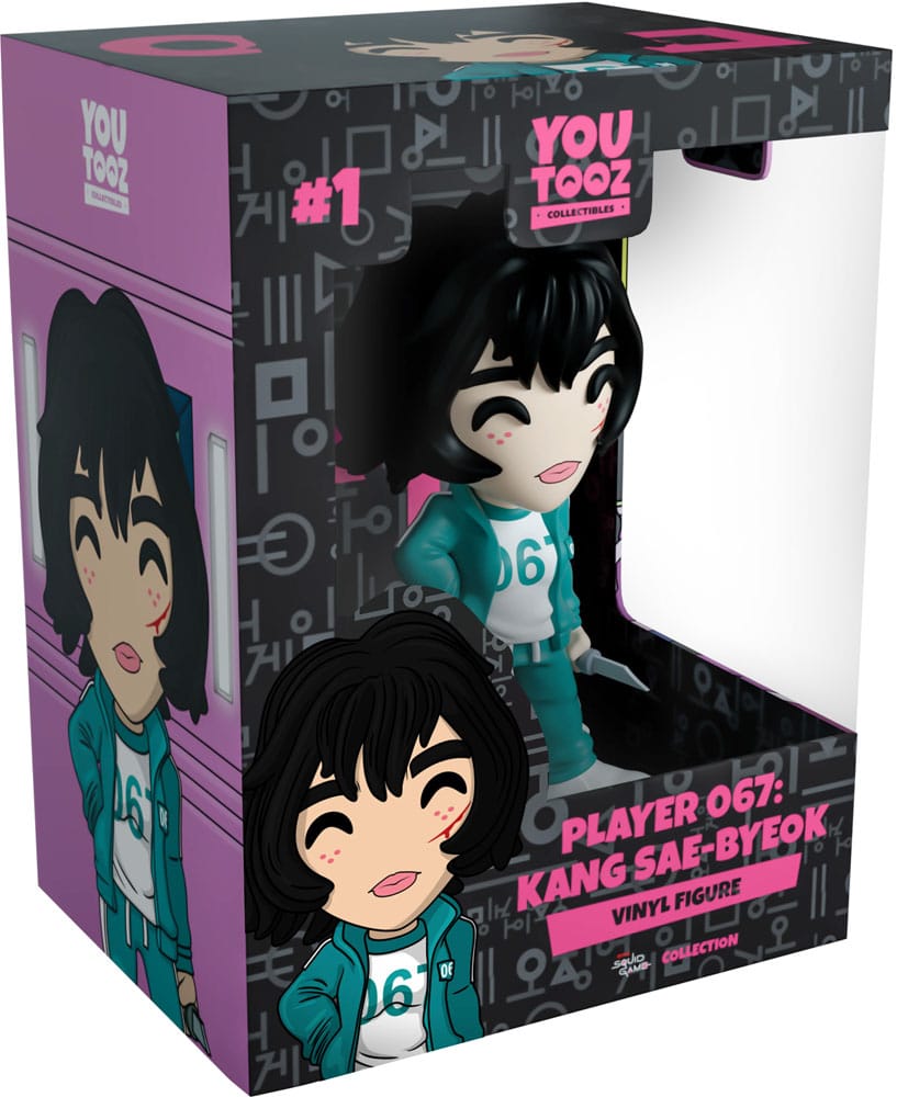 Squid Game Kang Sae-Byeok Figura in Vinile 11 cm - Youtooz