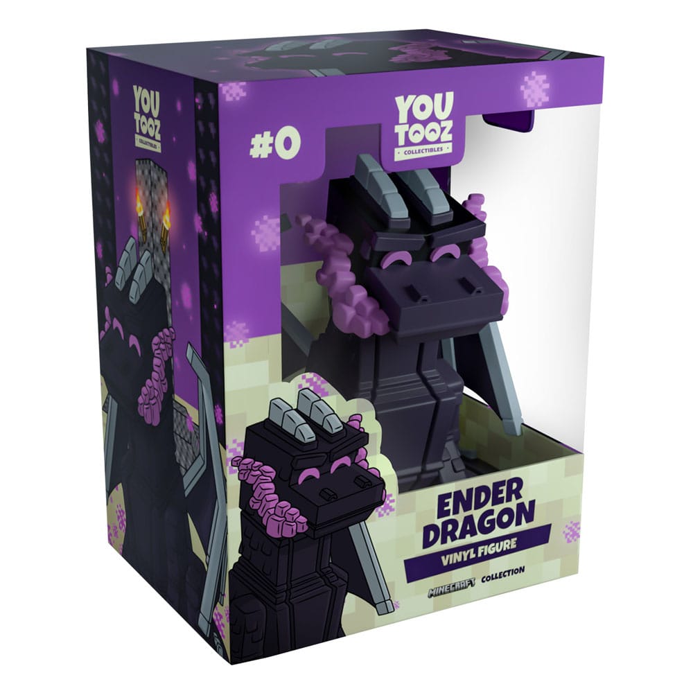 Minecraft Ender Dragon Haunted - Statuetta in vinile Youtooz 10 cm