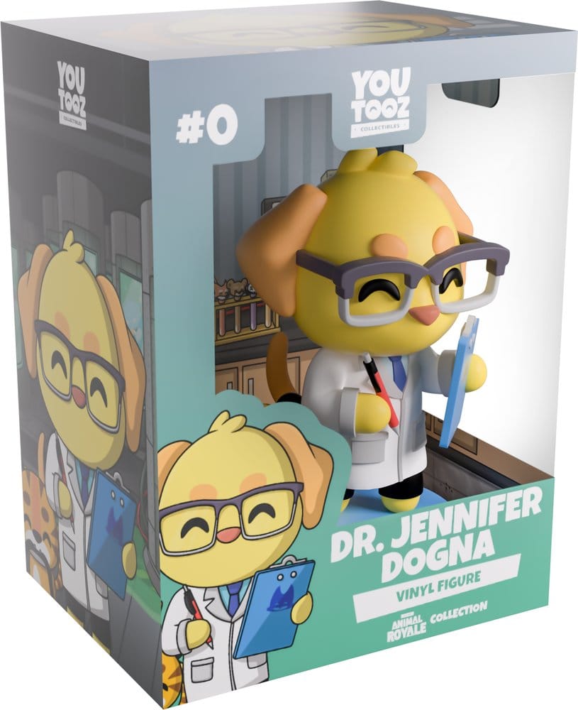 Statua Super Animal Royale Dr. Jennifer Dogna di Youtooz, 12 cm