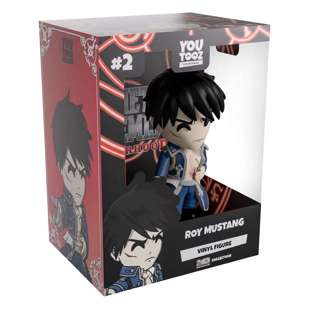 Fullmetal Alchemist: Brotherhood - Figura in vinile Roy Mustang 12 cm, Youtooz