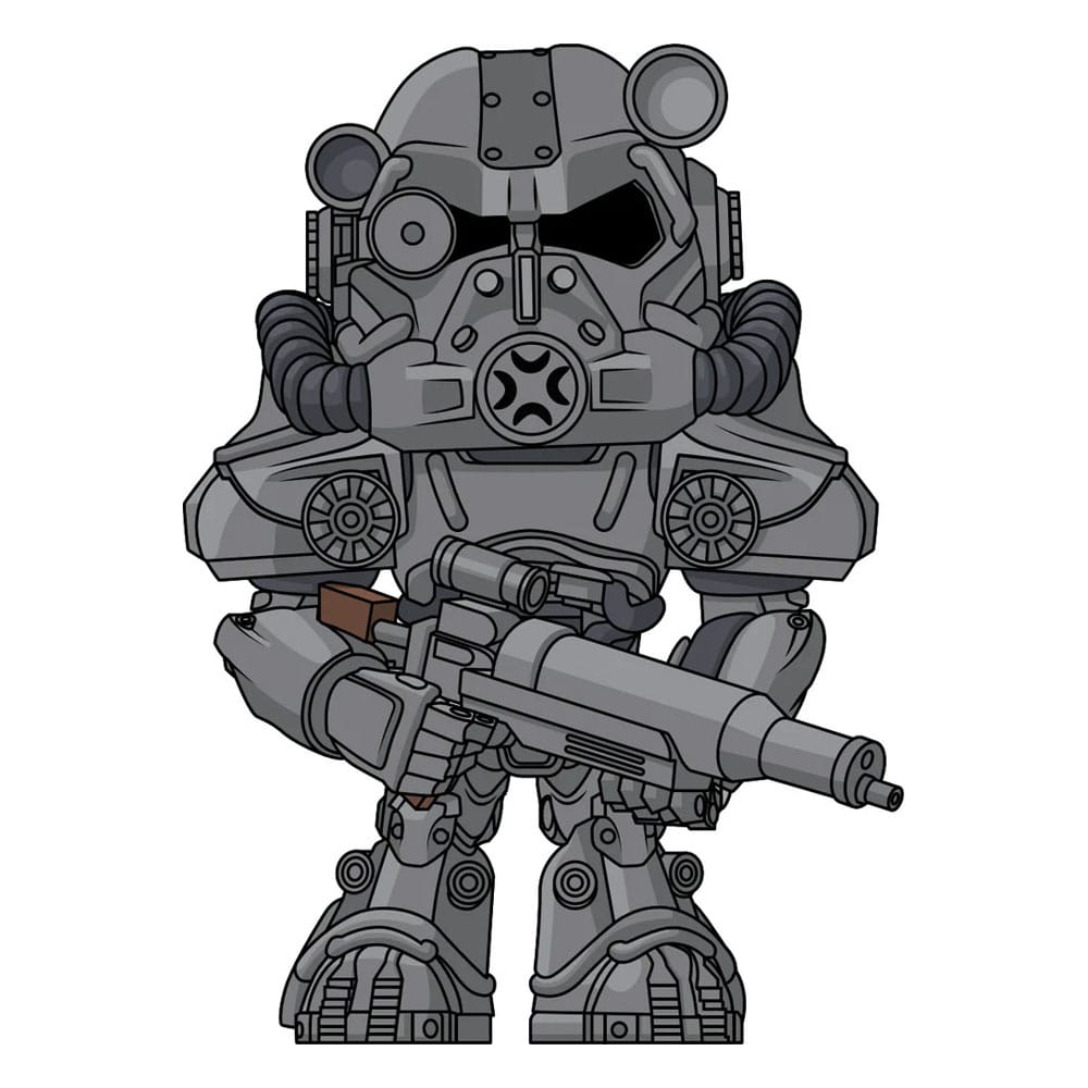 Fallout T-60 Power Armor Statuetta in Vinile 11 cm - Youtooz