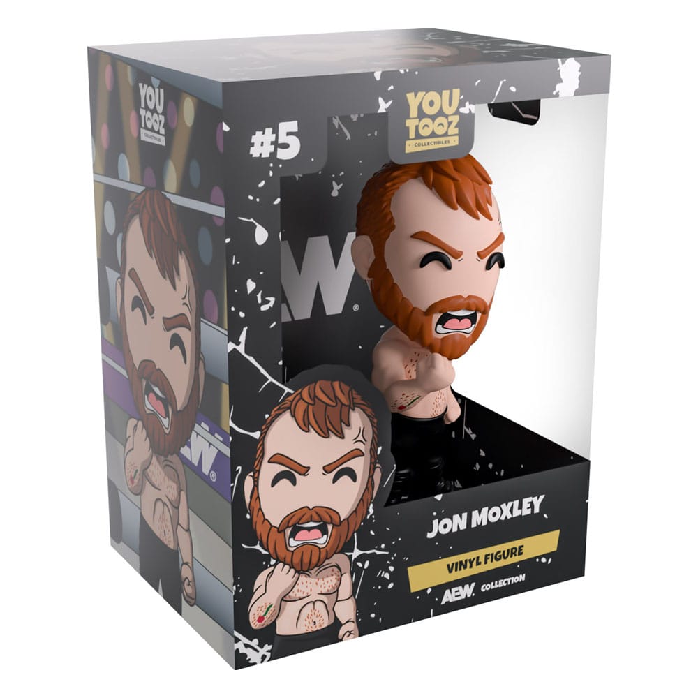 All Elite Wrestling Jon Moxley Figura in Vinile 12 cm - Youtooz