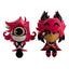 Hazbin Hotel Monitor Buddiez Alastor e Niffty Statue Youtooz