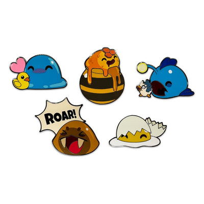 Slime Rancher Spille Smaltate Set da 5 – Youtooz, 5 cm