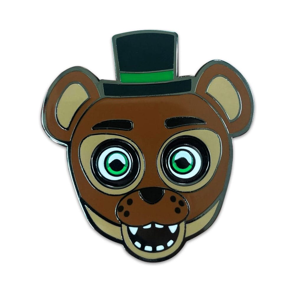 Five Nights at Freddy's Pin Badge Popgoes the Weasel Glow in the Dark Spinning 5 cm - Youtooz