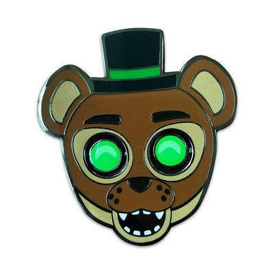 Five Nights at Freddy's Pin Badge Popgoes the Weasel Glow in the Dark Spinning 5 cm - Youtooz