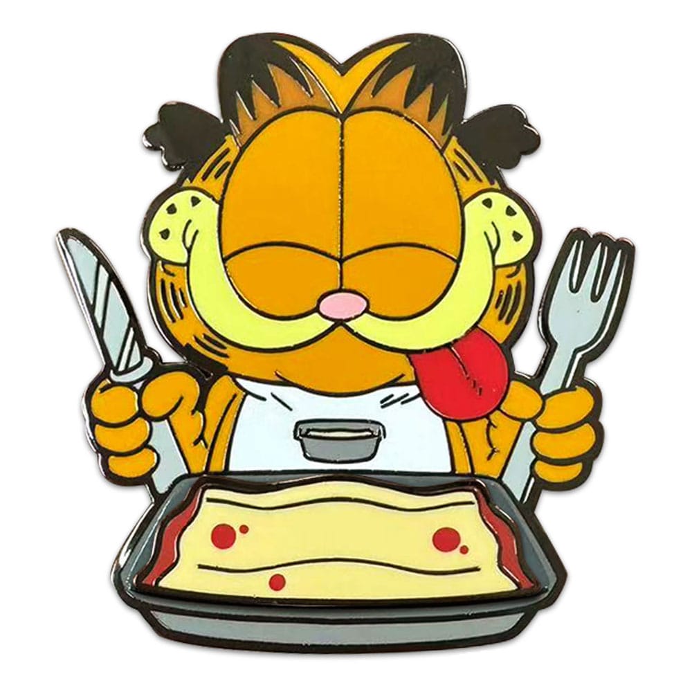 Spilla Garfield Disco Garfield Cena Lasagna 5 cm - Youtooz