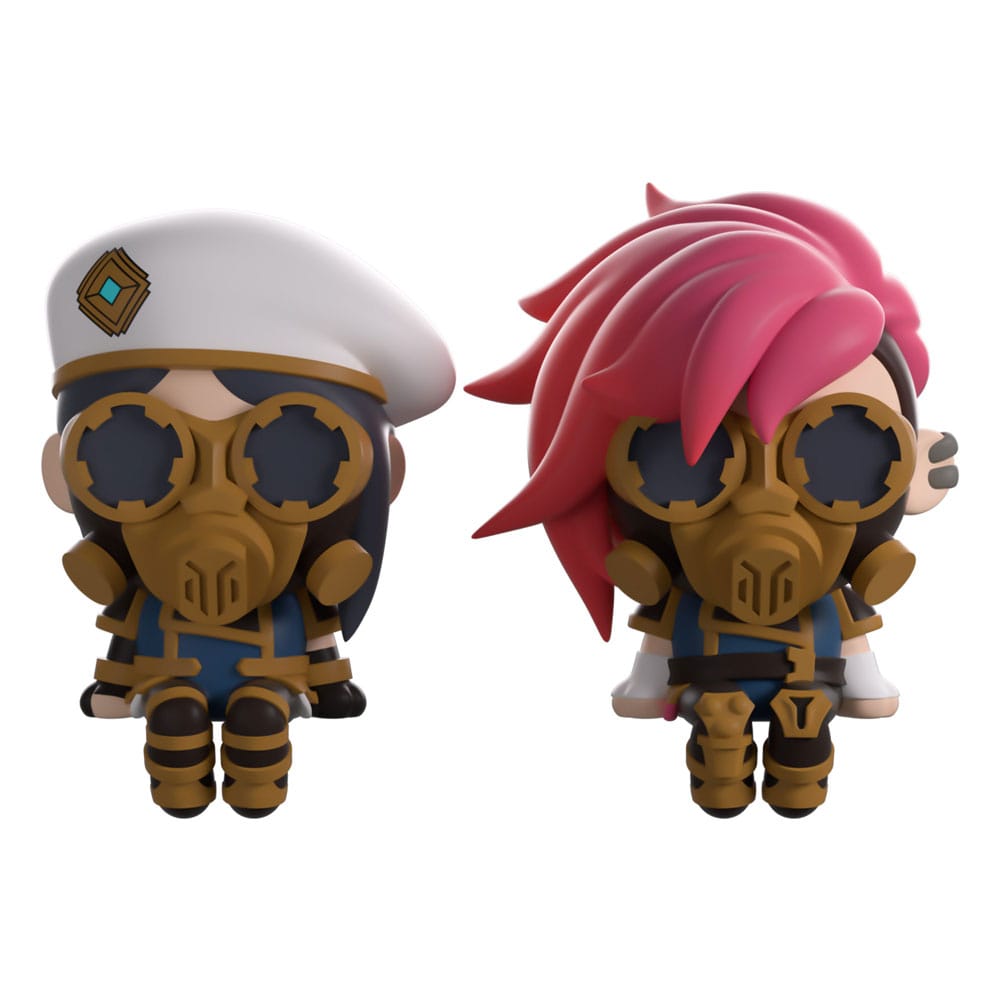 Arcane Vinyl Figures 2-Pack Caitlyn & Vi Taskforce 7 cm Youtooz