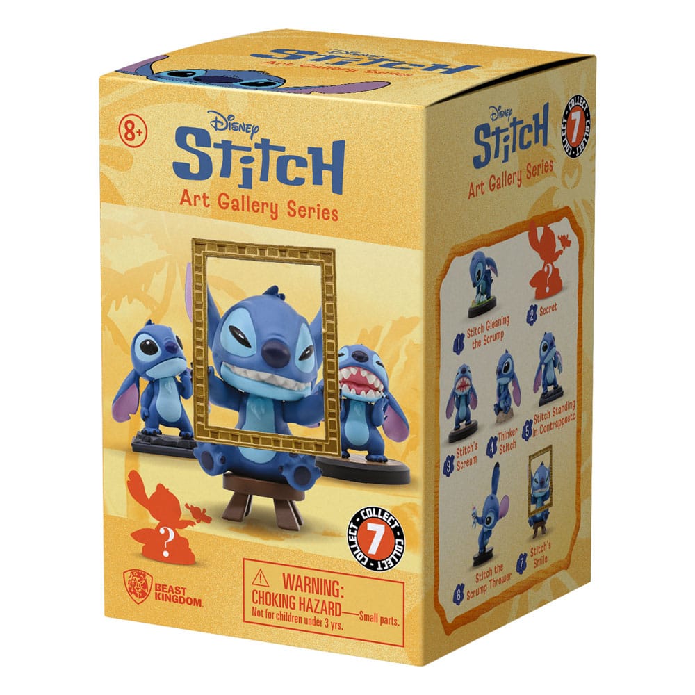Lilo & Stitch Hero Box Art Gallery Series Mini Figure 8 cm Display da 6 pezzi YuMe Toys