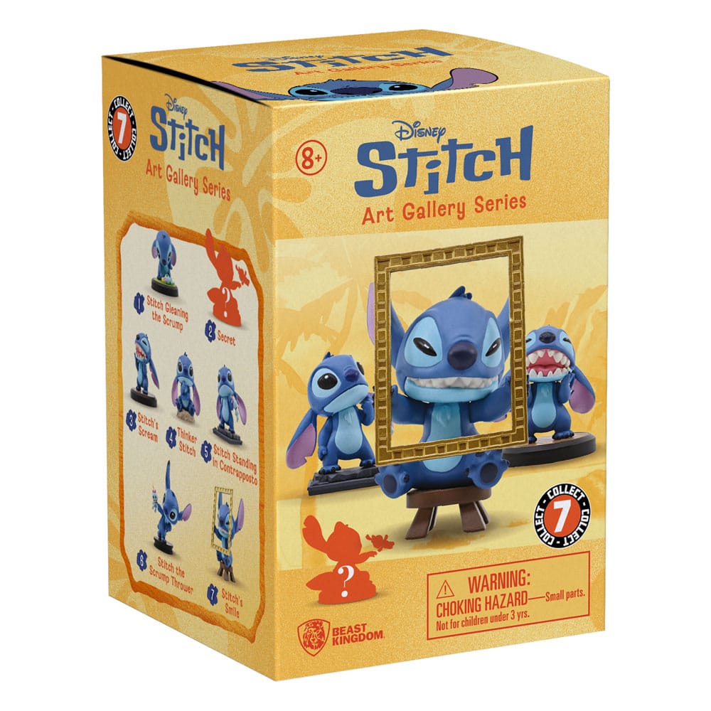 Lilo & Stitch Hero Box Art Gallery Series Mini Figure 8 cm Display da 6 pezzi YuMe Toys