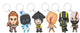 Portachiavi PlayStation Pocket Hero in esposizione da 12 pezzi YuMe Toys