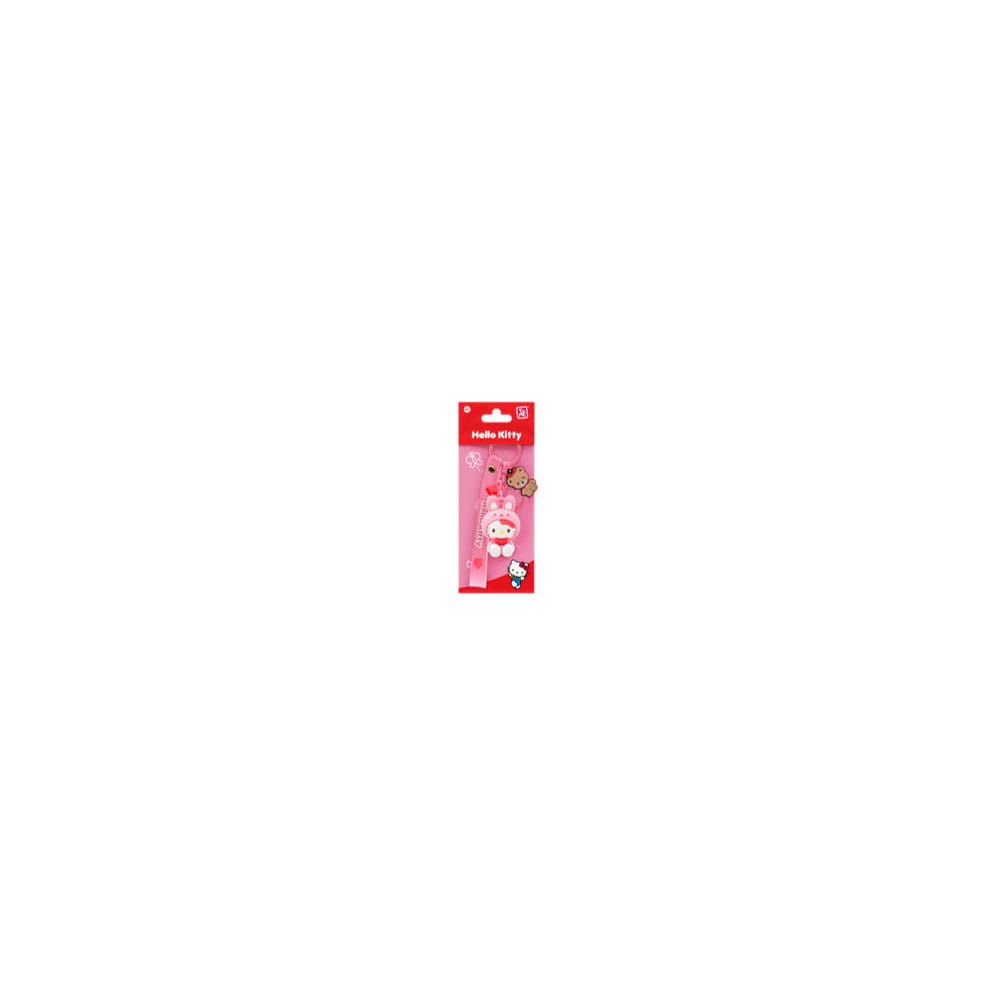 Sanrio Peach Series Portachiavi con Cinturino da Polso - Hello Kitty e Amici - Espositore da 12 Pezzi YuMe Toys