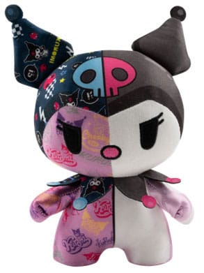 Peluche Kuromi Graffiti Edition Sanrio DZNR 18 cm YuMe Toys