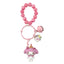 Portachiavi e Bracciale Sanrio Celebration Series Hello Kitty and Friends con Display da 12 Pezzi YuMe Toys