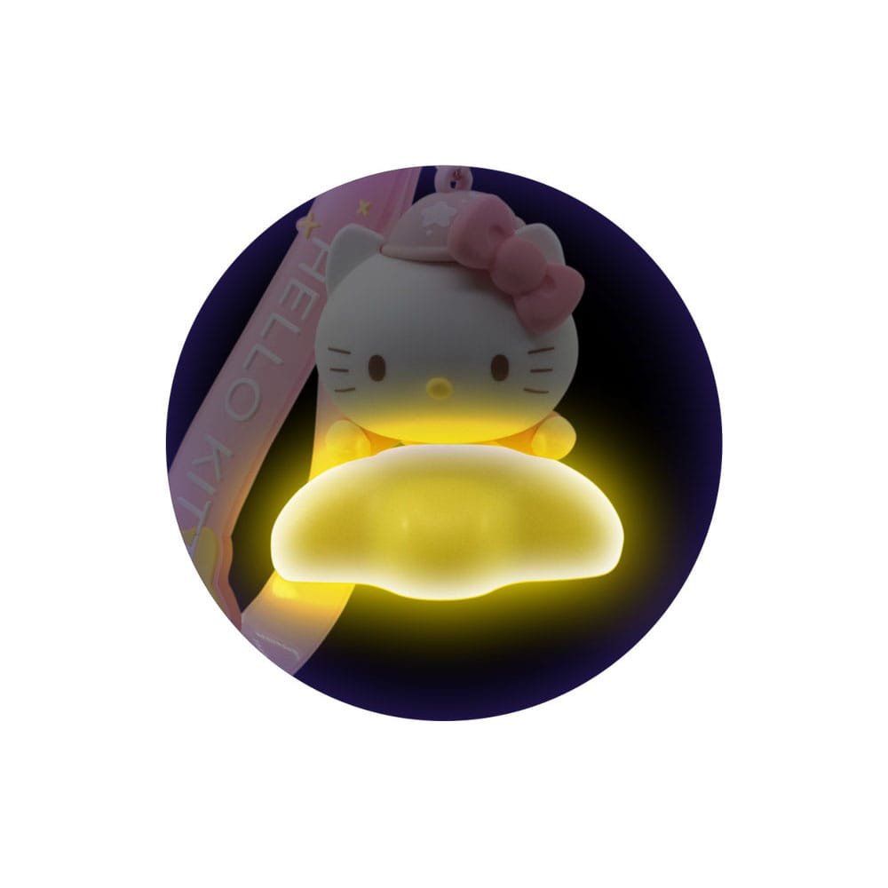 Sanrio Light-Up Star Series Portachiavi con Cinturino da Polso - Hello Kitty e Amici - Espositore da 9 Pezzi YuMe Toys