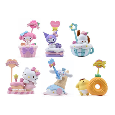 Sanrio Memo Stand Party Time Serie Mini Figure Hello Kitty and Friends 7 cm Display da 12 (YuMe Toys)