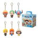 Portachiavi One Piece Pocket Hero Serie 2, esposizione da 12 pezzi YuMe Toys