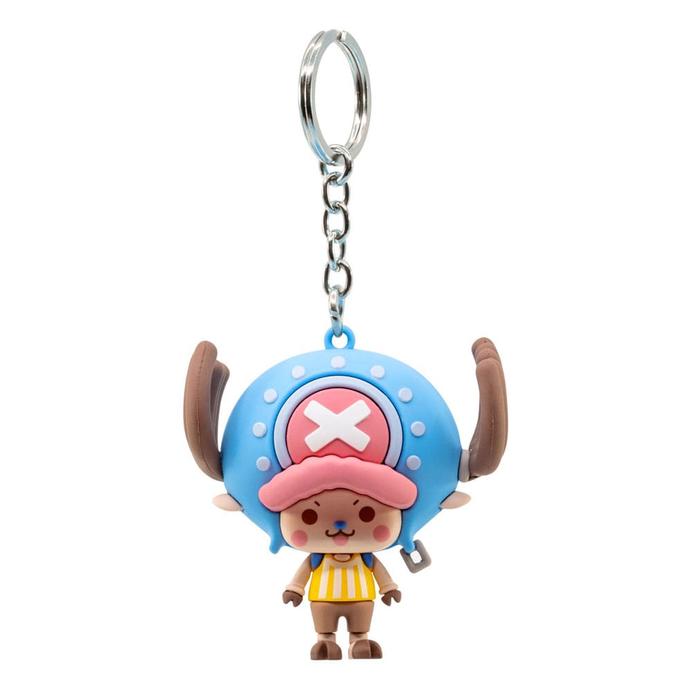 Portachiavi One Piece Pocket Hero Serie 2, esposizione da 12 pezzi YuMe Toys