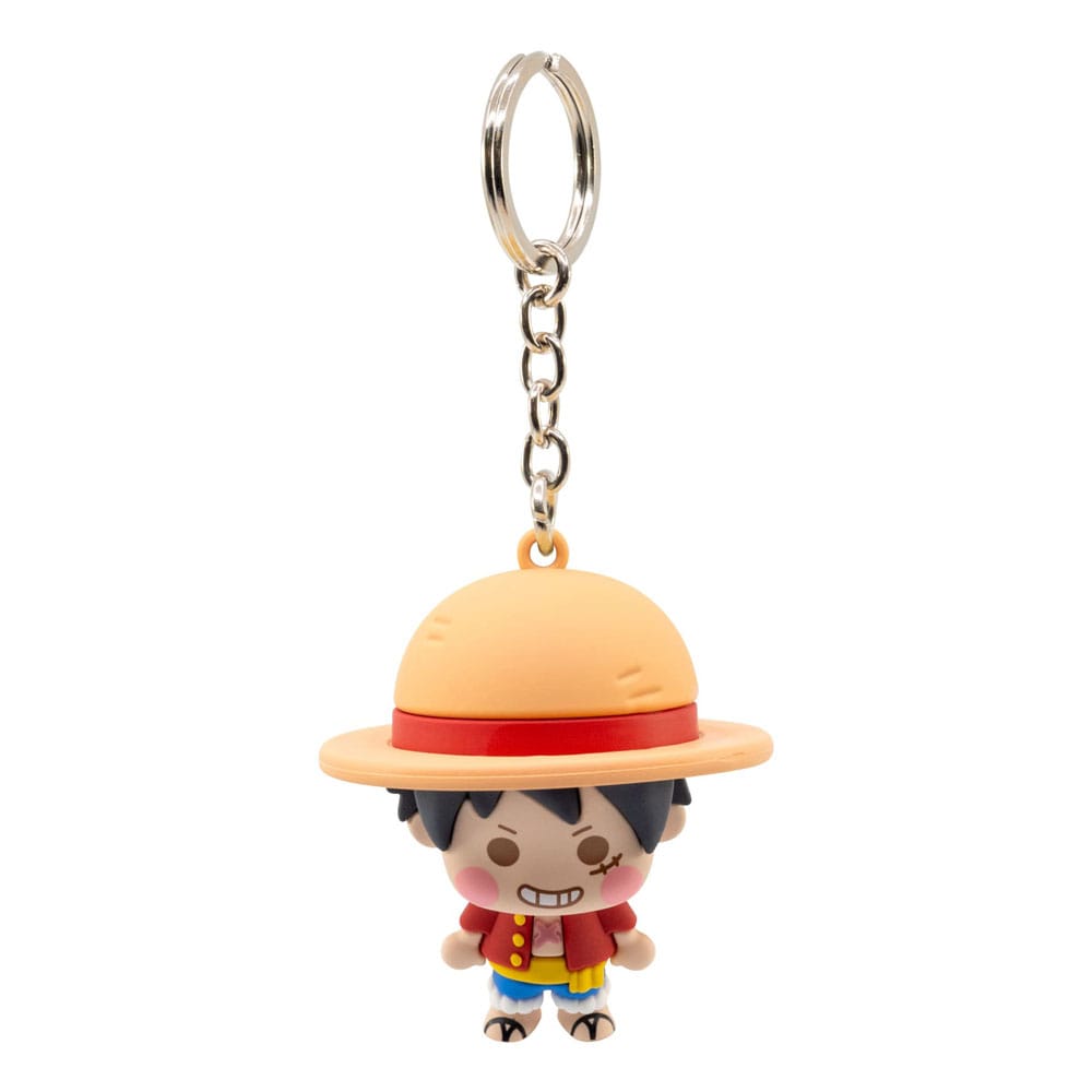 Portachiavi One Piece Pocket Hero Serie 2, esposizione da 12 pezzi YuMe Toys