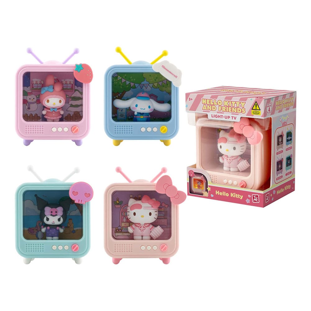 Sanrio Bedside Light TV Series Mini Figure Hello Kitty e Amici 8 cm Display (8)